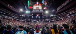 wide-angle view of commencement